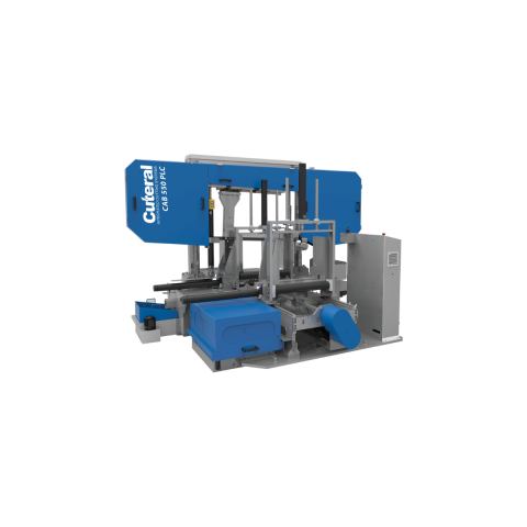 Cuteral CAB 550 PLC  Tam Otomatik PLC Kontrollü Hidrolik Sütunlu Testere Tezgahı