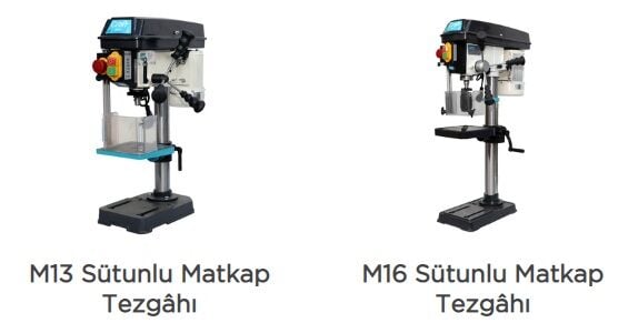 Sütunlu Matkap Çalışma Talimatı