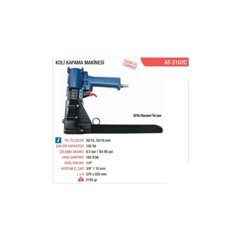Yama AT-3102C Havalı Koli Kapama Makinesi