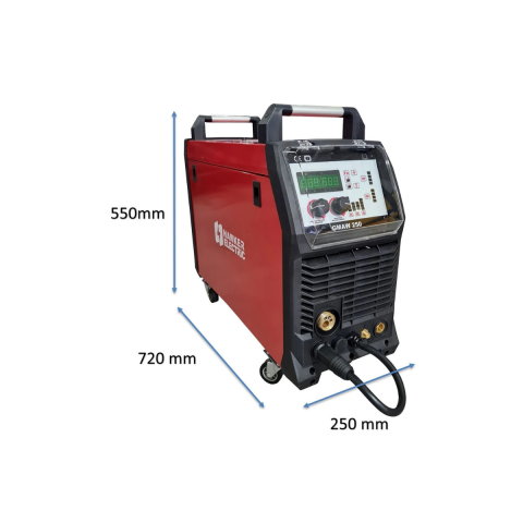Hanker GMAW 250 Amper Gazaltı Kaynak Makinesi 220 V Monofaze