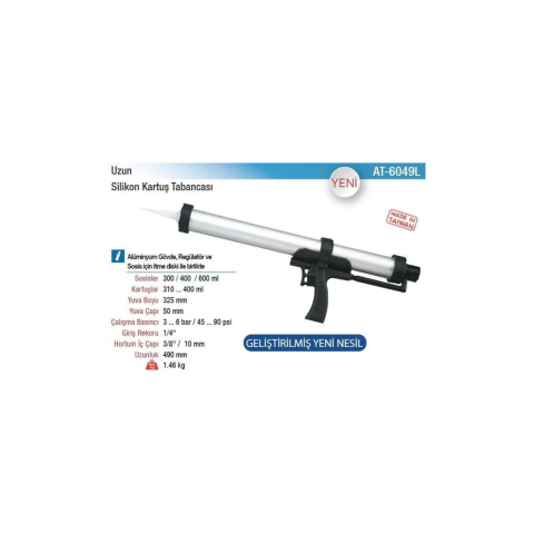 Yama AT-6049L - Uzun Havalı Sosis Silikon Kartuş Tabancası
