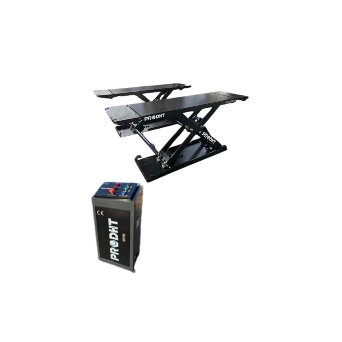 Dht 1 Metre Makaslı Hidrolik Oto Kaldırma Lifti 3.2 Ton Kapasiteli