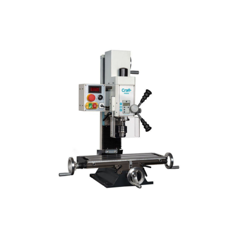 Ozco FM20V Masaüstü Freze Makinası Sağ/Sol Dönüş 16mm/750W