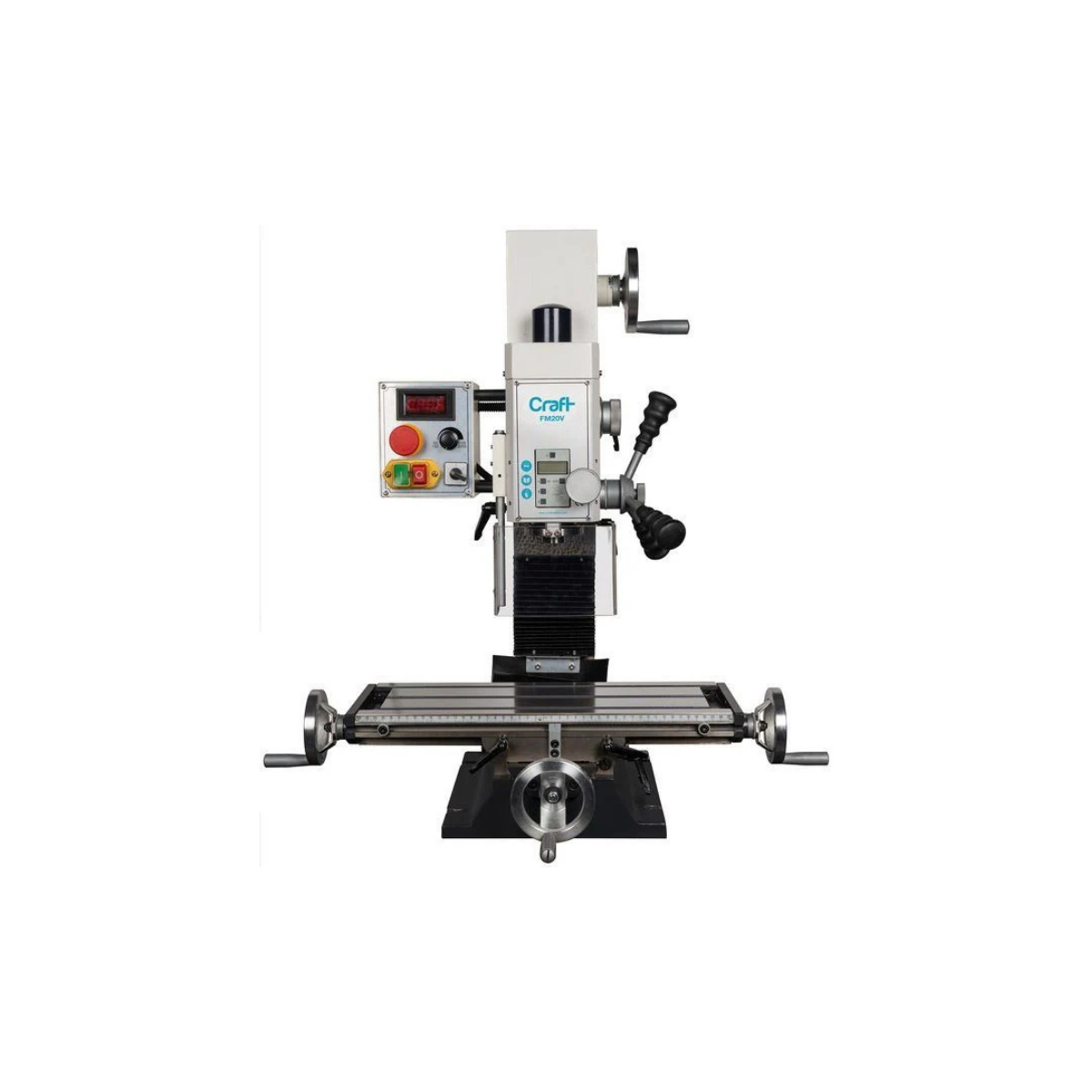 Ozco FM20V Masaüstü Freze Makinası Sağ/Sol Dönüş 16mm/750W