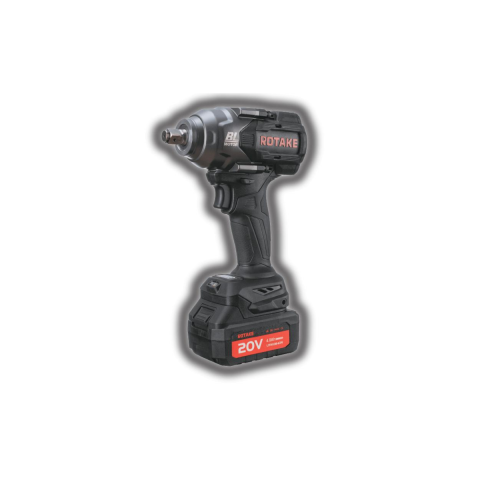 Rotake RC8803 Akülü 1/2-110 kgm 20 Volt Lion Kömürsüz Motor Darbeli Somun Sökme Sıkma Makinesi Tabancası