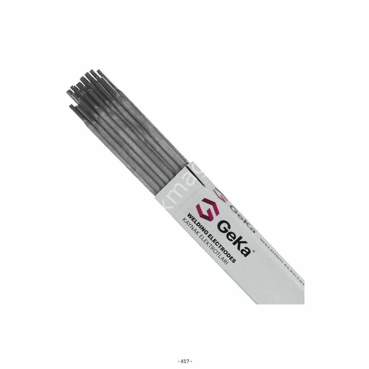 GeKa Elit Rutil Kaynak Elektrod E6013 2,50x350 MM