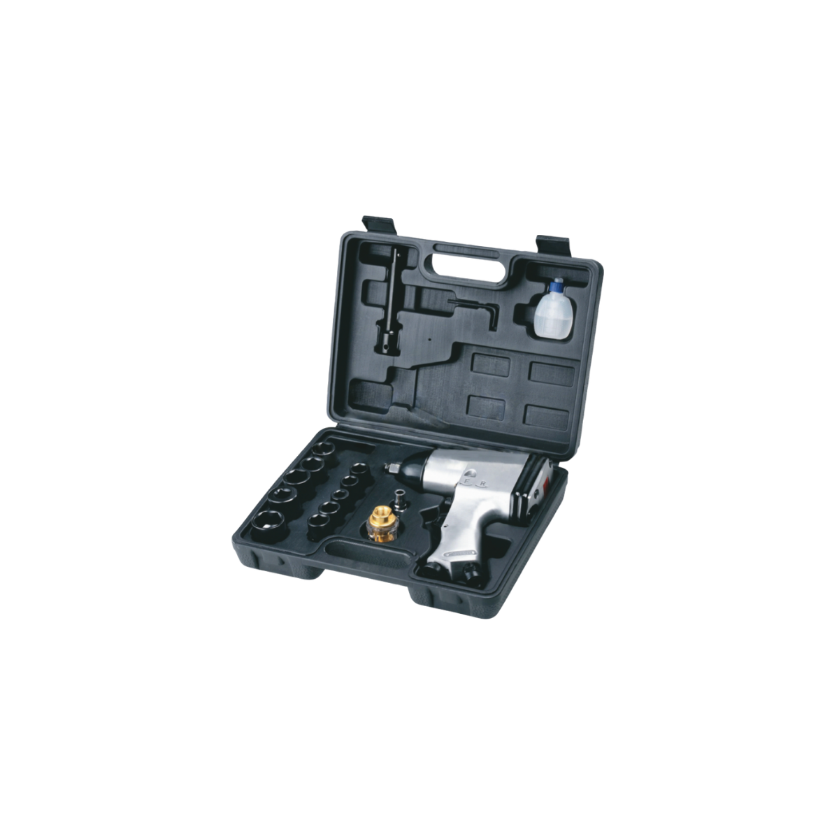 Rotake RT-5230K Havalı 1/2 Somun Sökme Sıkma Makinesi Tabancası Seti 17 Parça