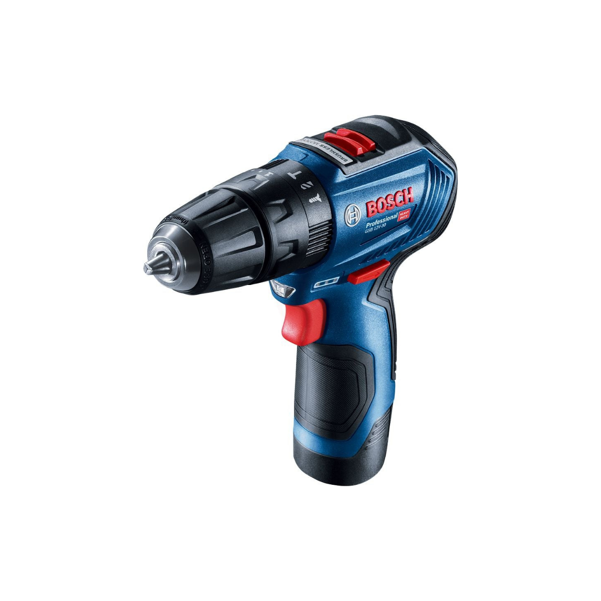Bosch Akülü Darbeli Vidalama Matkabı GSB 12V-30 (2 x 2,0 Ah Akü) - 06019G9100