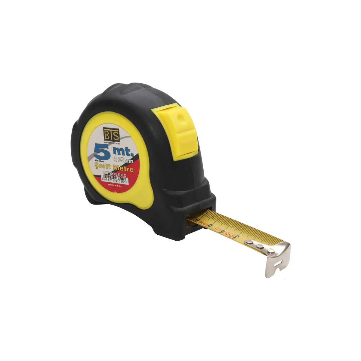 BTS BTS03019 Şerit Metre 3mt 16mm - 12 Adet