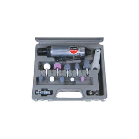 Rotake RT-1206K Havalı 3 - 6mm Kalıpçı Taşlama Makine Seti 16 Parça