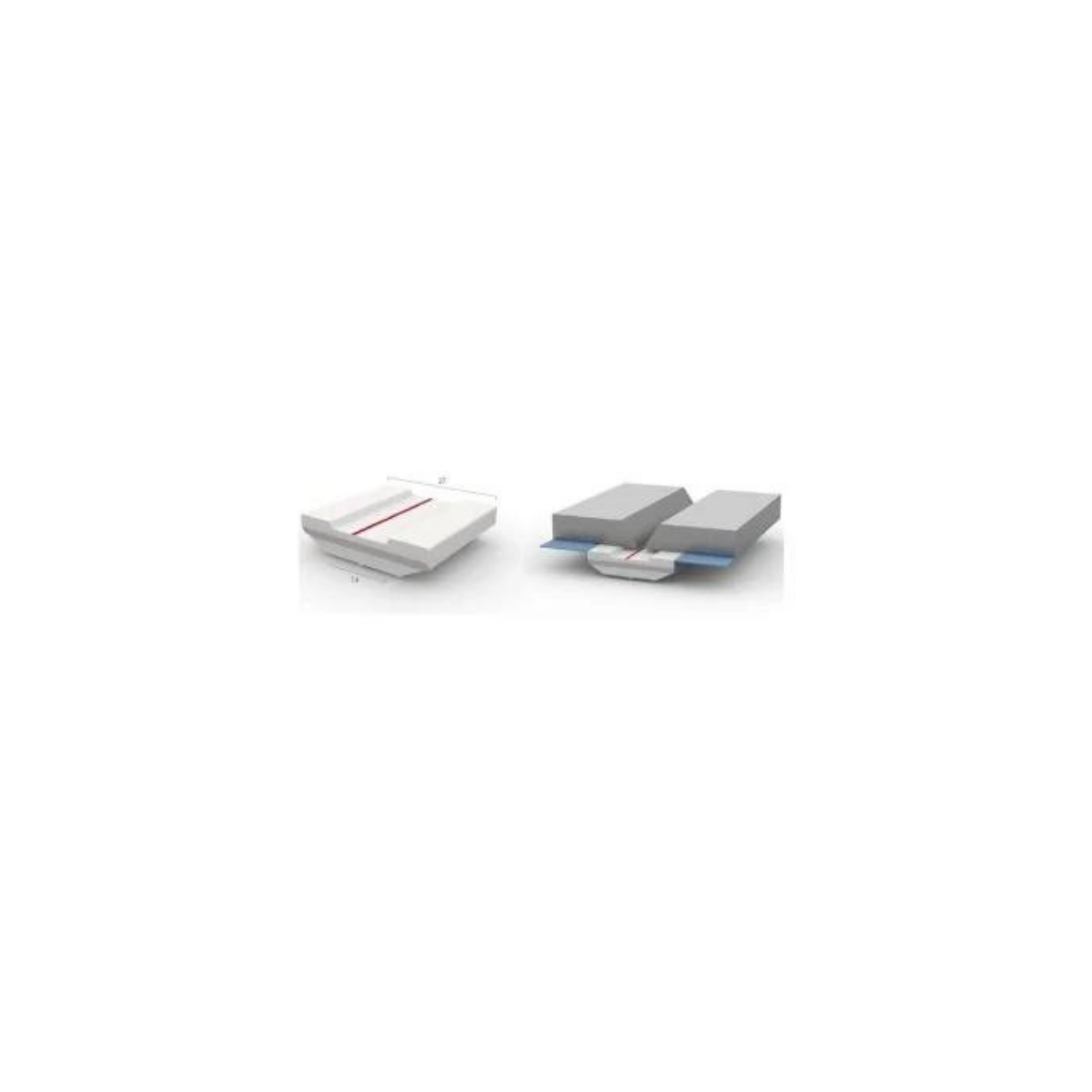 Düz Tip 6 MM Seramik Kaynak Altlık