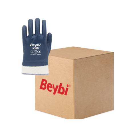 Beybi KN6 Petrolcü Nitril Eldiven - 144 Çift