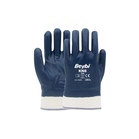 Beybi KN6 Petrolcü Nitril Eldiven - 144 Çift