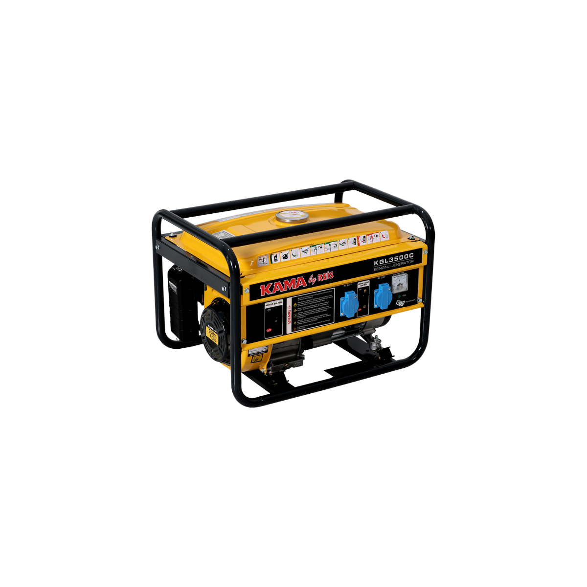 FACTOR KGL3500C 3.5 kVa Monofaze Benzinli İpli Jeneratör