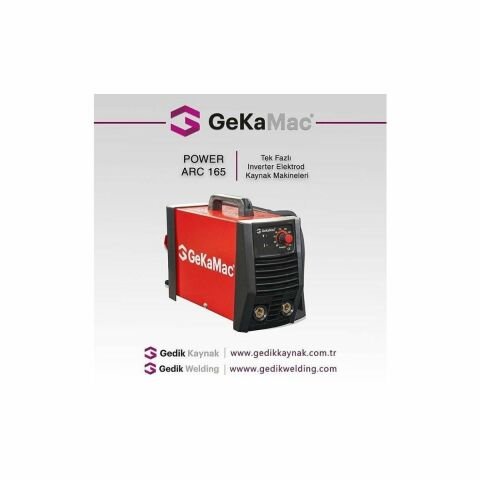 GeKaMac Power ARC 165 MMA Elektrod Inverter Kaynak Makinesi