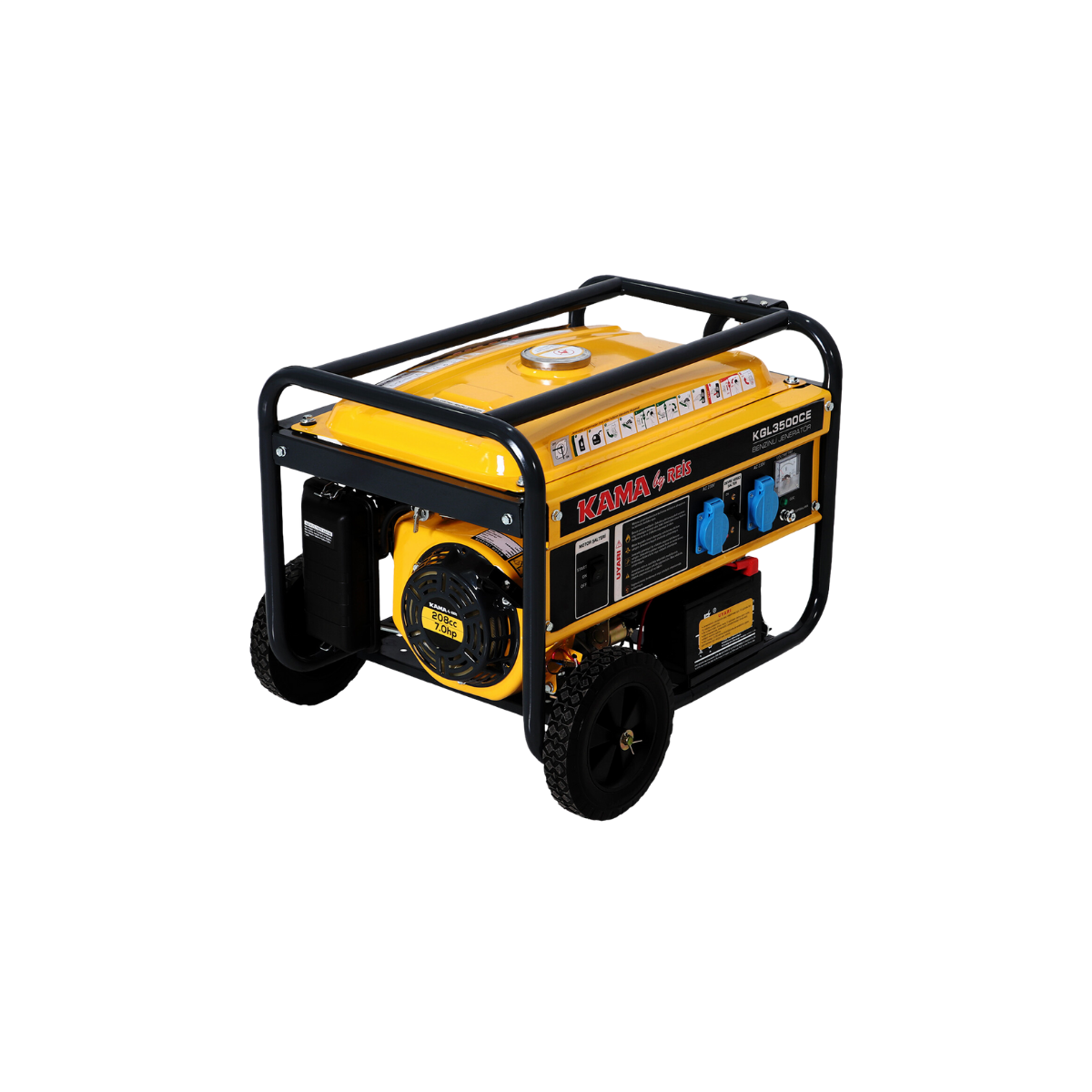FACTOR BENZİNLİ ,İPLİ, MARŞLI JENERATÖR - 3,5Kw KGL3500CE
