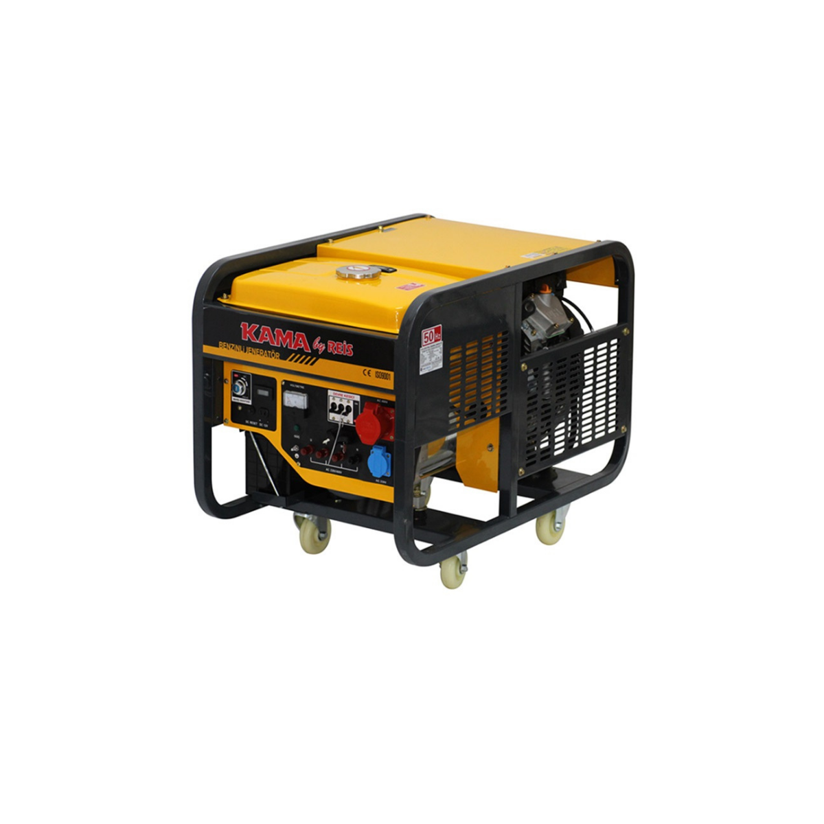 Kama KGL12000FE3 9.5 kW Benzinli Jeneratör Trifaze 380V