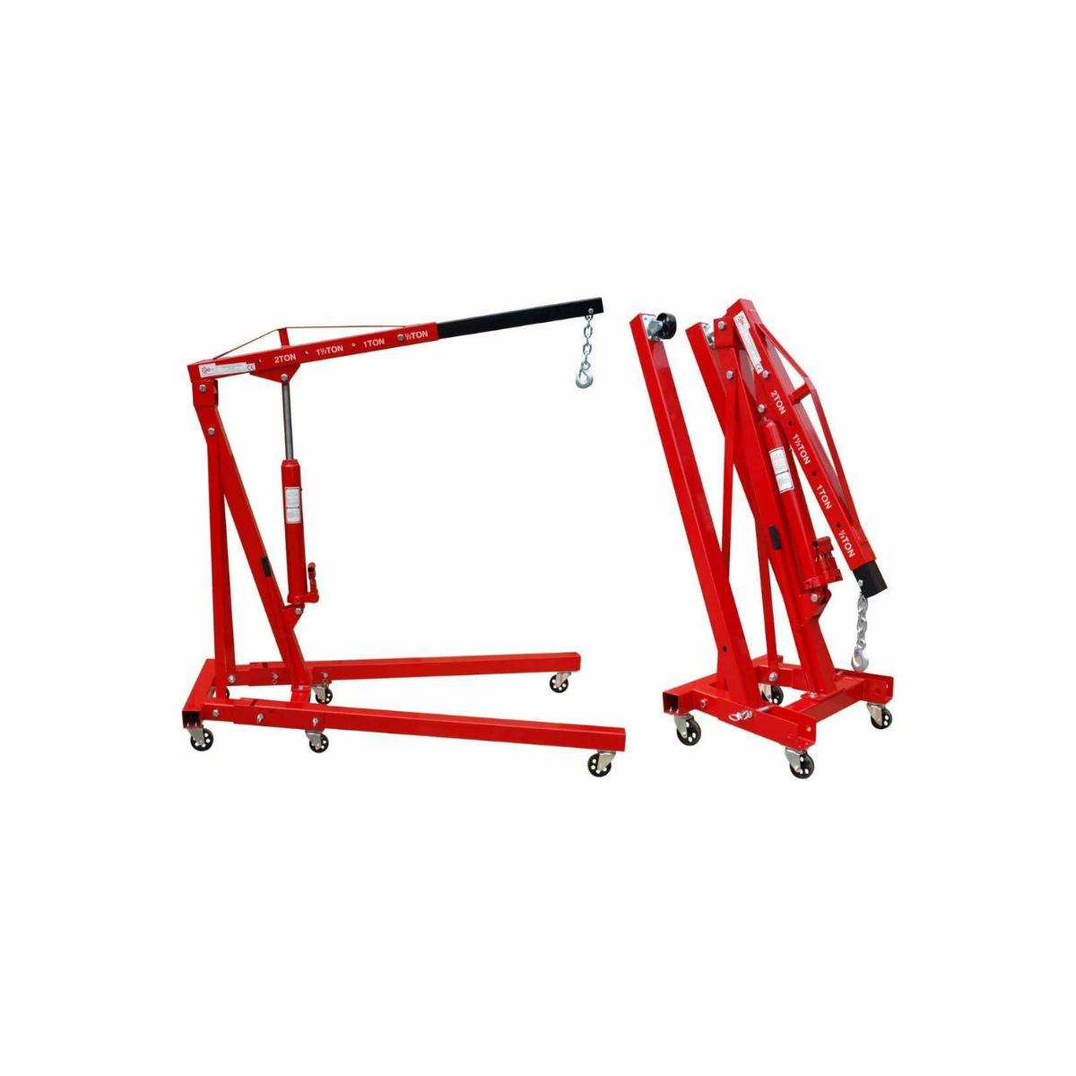 Nt Tools 2 Ton Katlanır Tekerlekli Hidrolik Vinç GTL10012