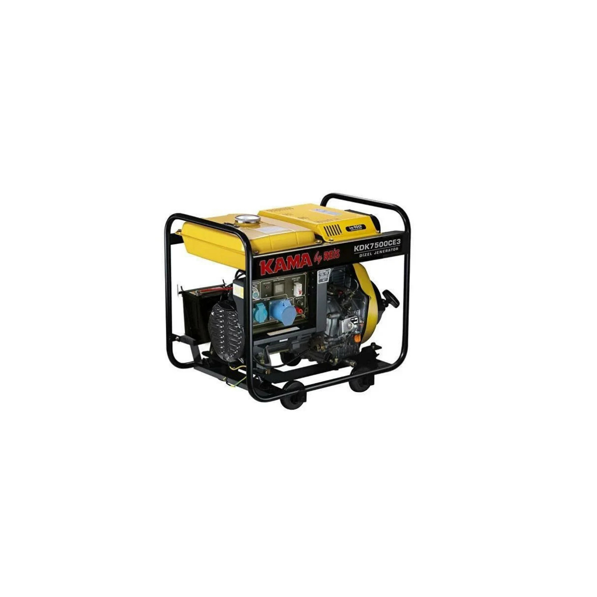 Kama KDK7500CE3 6.9 kVA Marşlı Trifaze Dizel Jeneratör
