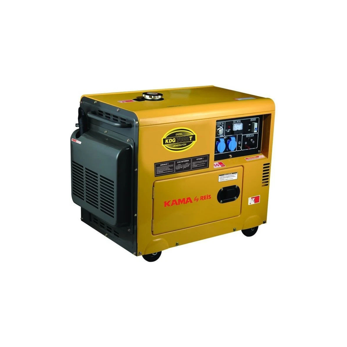 Kama KDK7500SC Dizel Kabinli Jeneratör 6,9 Kva Monofaze