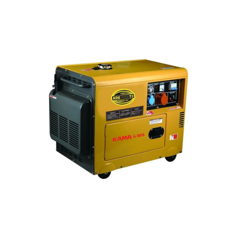 Kama KDK 7500 SC3 Dizel Kabinli Jeneretor 6,9 Kva Trifaze
