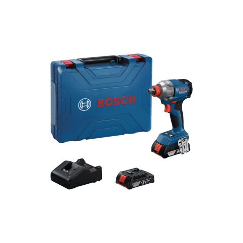 Bosch Akülü Somun Sıkma Makinesi GDX 18V-285 (2 x 2,0 Ah Akü) - 06019N2122
