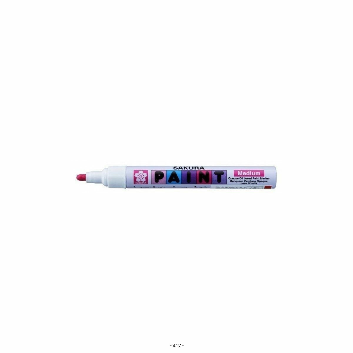 Sakura Paint Marker Markalama Kalemi Beyaz