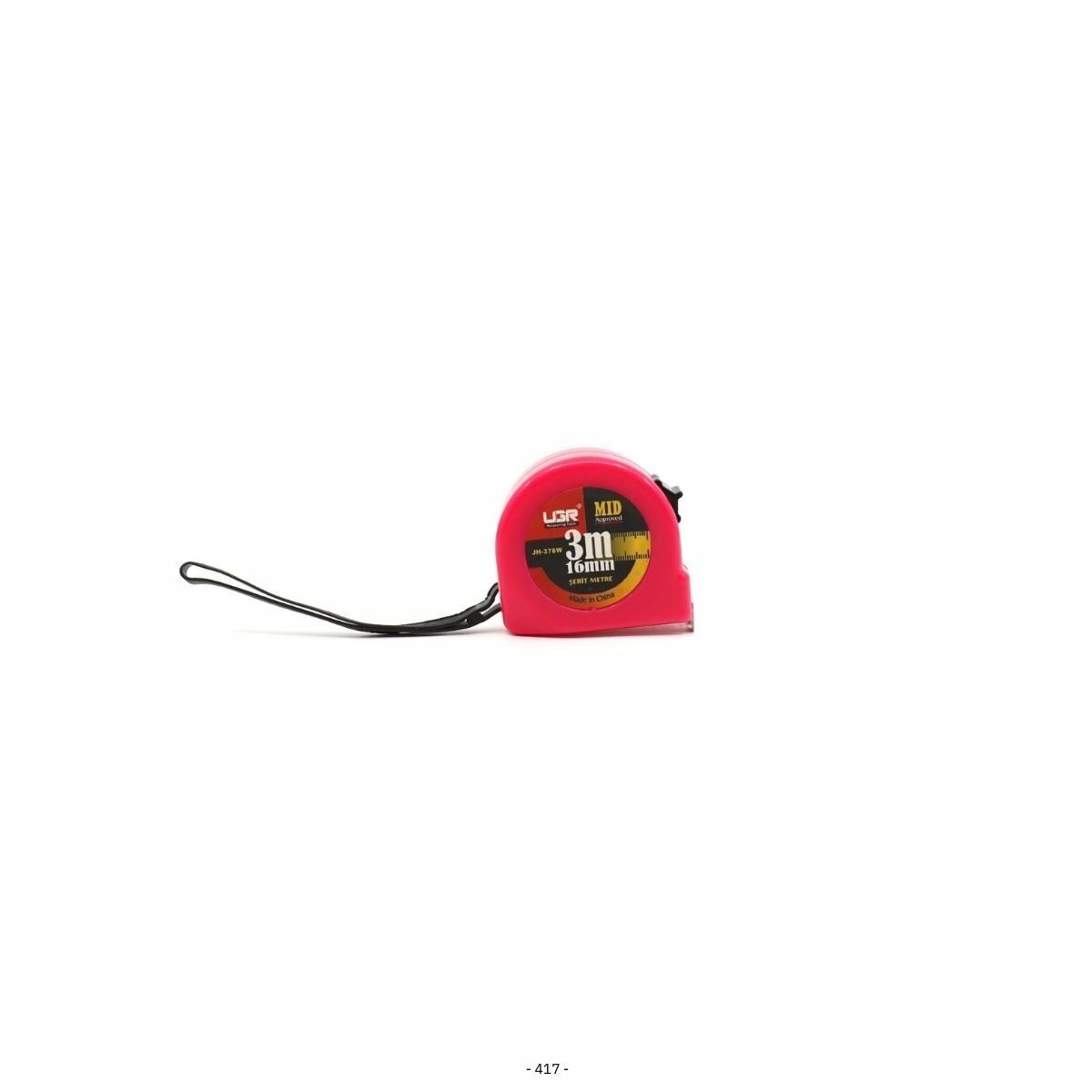 Ugr Şerit Metre 3x16 MT - 6 Adet