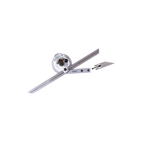 Asimeto AS-490067 200mm Tek Çubuklu Büyüteçli Açı Ölçer