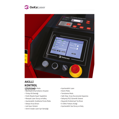 Gekalaser H-1500 Lazer Kaynak Makinesi