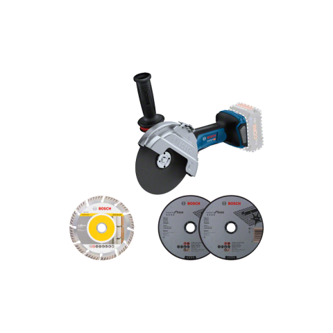 Bosch Akülü Taşlama Gws 18V-180 P (Aküsüz) - 06019H6L01
