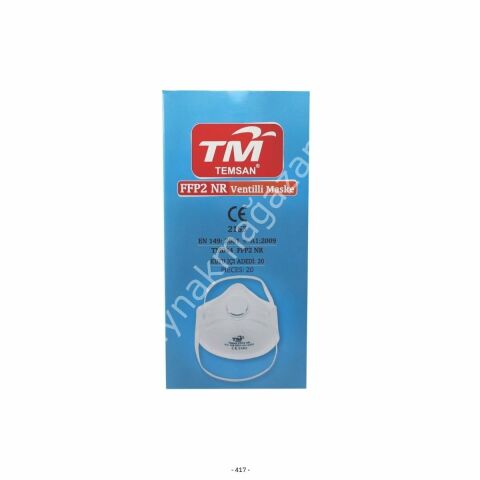 Toz Maskesi Ventilli FFP2 - 20 Adet
