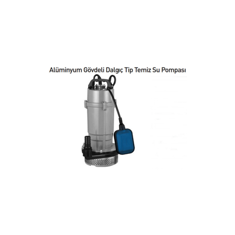 Rain Pump QX10-34-22W Alüminyum Gövdeli Dalgıç Tip Temiz Su Pompası 2,2 kw