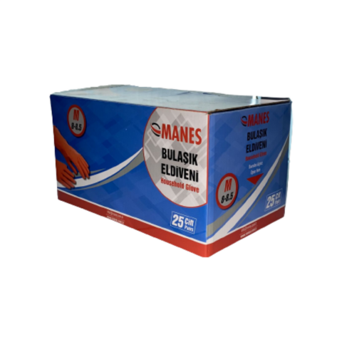 Manes Bulaşık Edliveni No:7-7.5 (25 Çift)