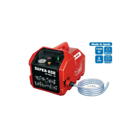 Super Ego Elektrikli Su Test Pompası 40 Bar 1300W
