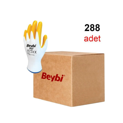 Beybi PN7  Naylon Nitril Eldiven No:9 - 288 Çift