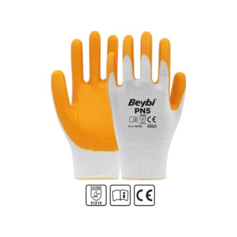 Beybi PN5  Naylon Nitril Eldiven No:10 - 288 Çift
