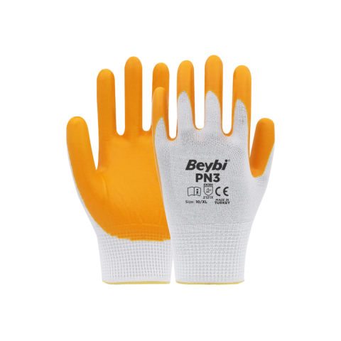 Beybi PN3 Naylon Nitril Eldiven No:10 - 288 Çift