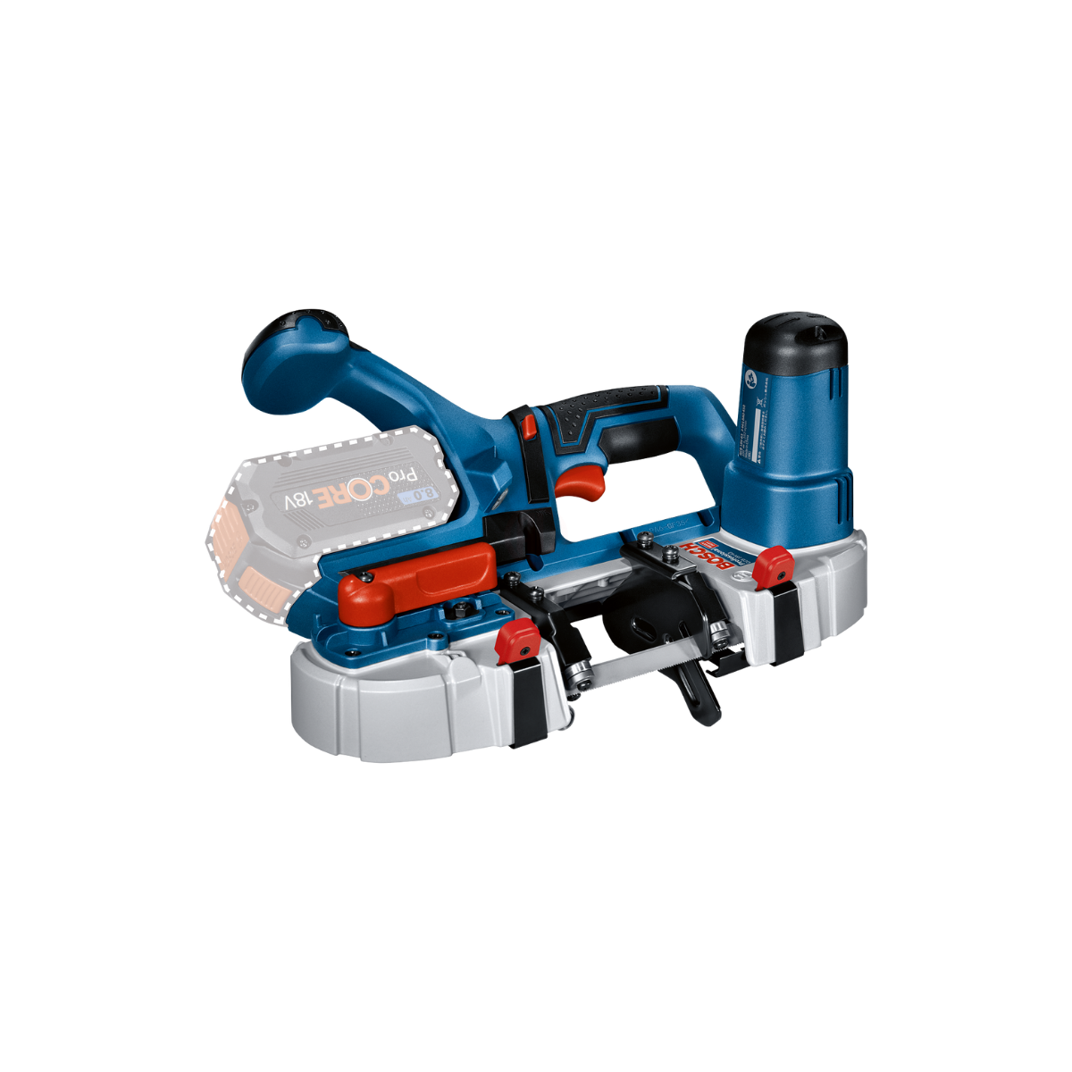Bosch Akülü Şerit Testere Makinesi GCB 18V-63 (Aküsüz) - 06012A0400