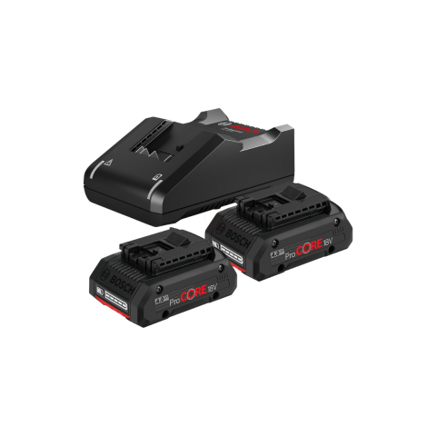 Bosch Akü Şarj Cihazı Set (GAL 18V-40 + 2 x ProCORE 18V 4,0 Ah) - 1600A01BA3