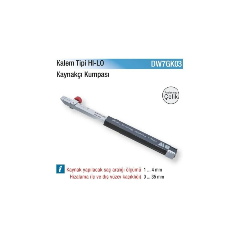 Kalem Tipi Hi-Lo Kaynakçı Kumpasi