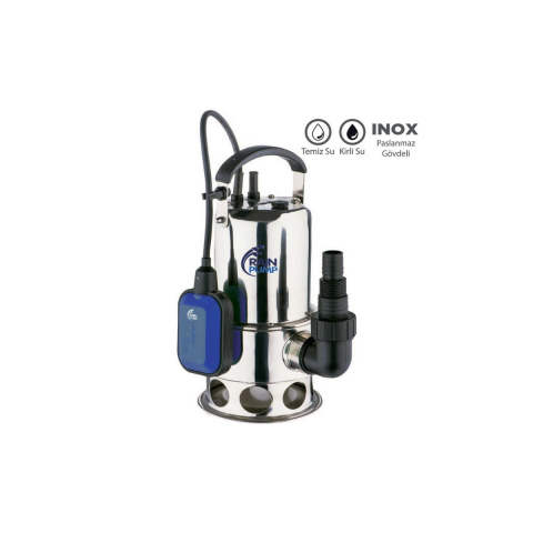 Rainpump CD900P-INOX Paslanmaz Gövdeli Drenaj Dalgıç Pompa