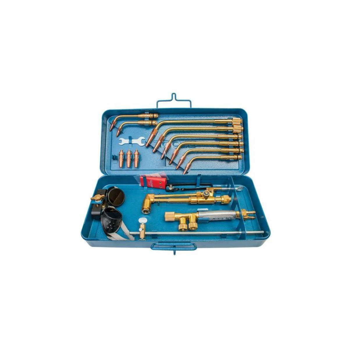 Gloor Asetilen Şalumo Takımı Sac Kutulu 6'Lı Set