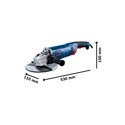 Bosch Büyük Taşlama Makinesi GWS 24-230 JZ (230 mm) - 06018C3301
