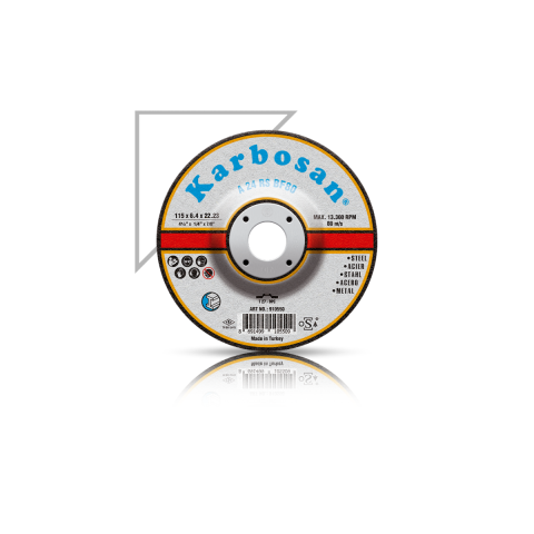 Karbosan Metal Taşlama Taşı 115x6.4 - 25 Adet