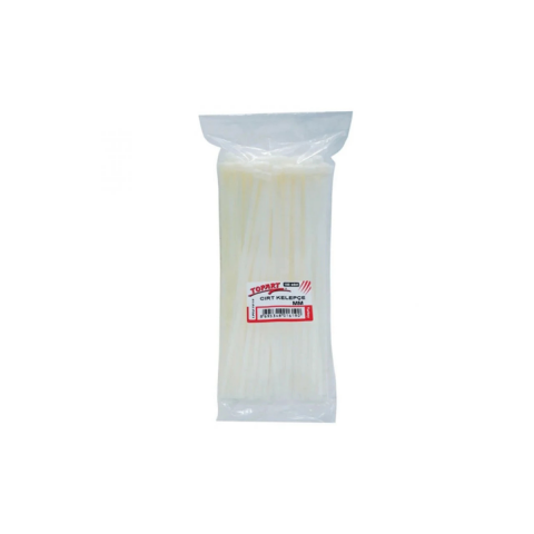 Topart TA01639 8,0x650mm Cırtlı Kelepçe 100'lü paket