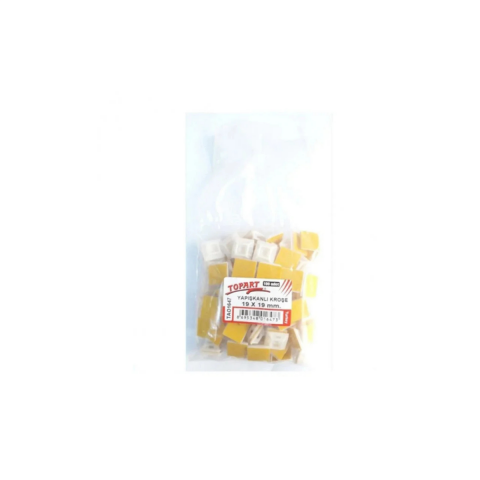Topart TA01649 28x28mm Yapışkanlı Kroşe 100'lü paket