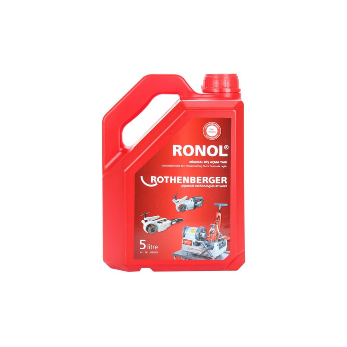 Rothenberger Diş Açma Yağı 5 LT RONOL 65010