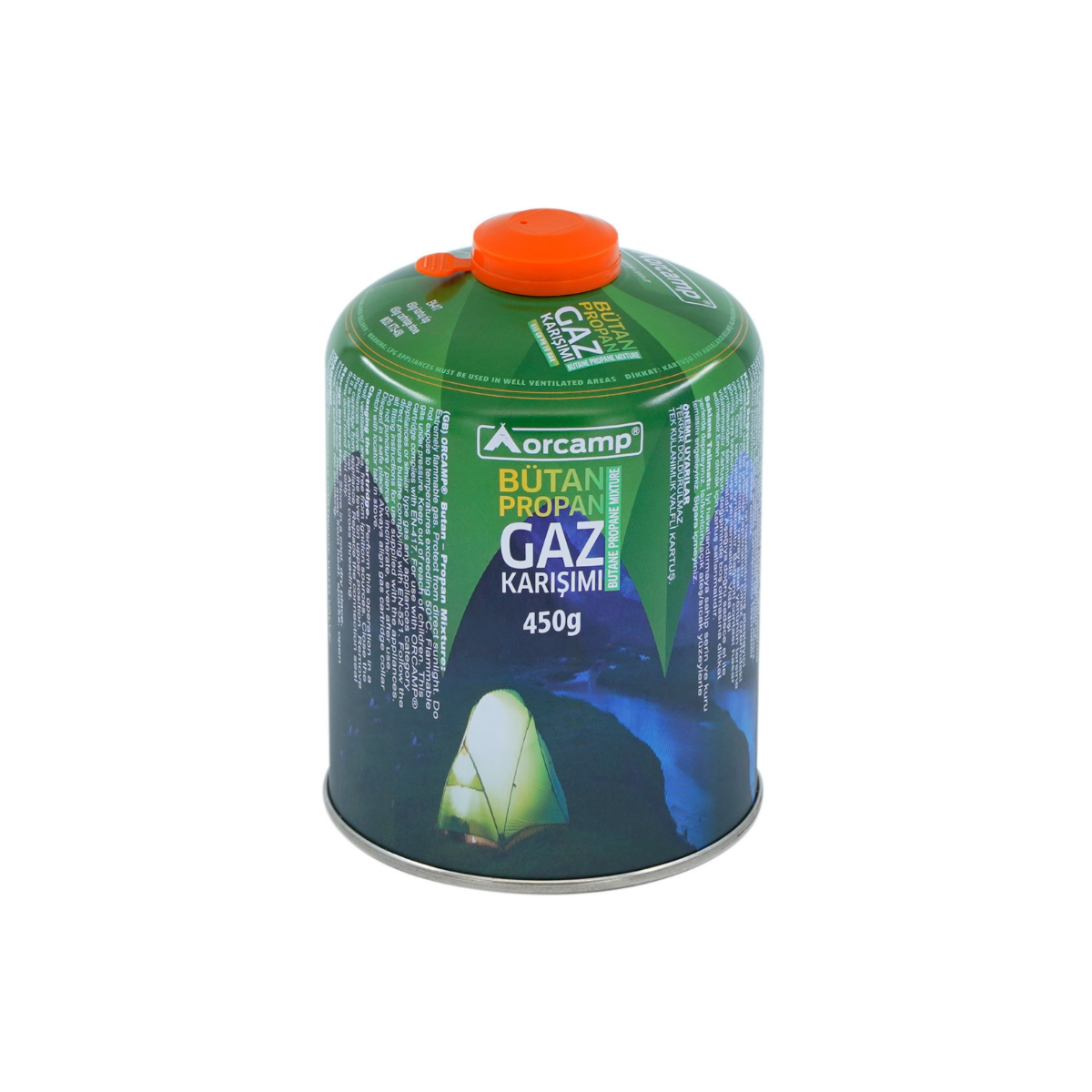 Orcamp Gaz Kartuşu (Tüp) 450 Gr (KTS-450)