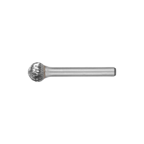 Karbür Kalıpçı Freze ucu / Yuvarlak Misket Başlı - D Tipi 6 mm Saplı - 16.0 mm